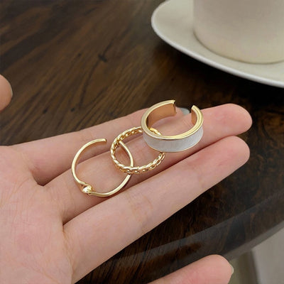 Hip Hop Cross Ring On Finger Chains Adjustable Jewelry Rings for Men Women Gothic anillos Aesthetic Rings 2021 Trend Accessories