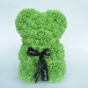 Valentines Day Gift  25cm Rose Teddy Bear From Flowers      Bear With Flowers  Red Rose Bear
