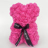 Valentines Day Gift  25cm Rose Teddy Bear From Flowers      Bear With Flowers  Red Rose Bear