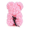 Valentines Day Gift  25cm Rose Teddy Bear From Flowers      Bear With Flowers  Red Rose Bear